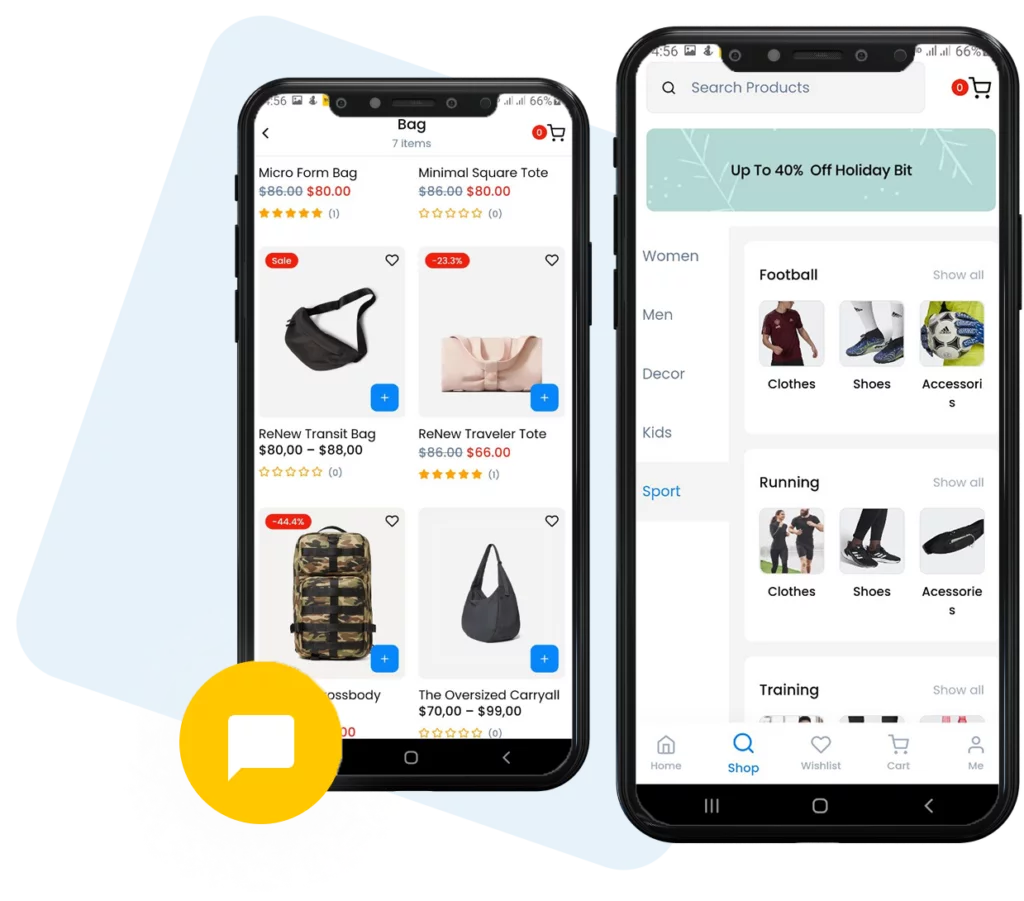 e-commerce mobile apps